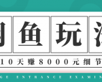 龟课·闲鱼项目玩法实战班第12期,操作10天左右利润有8000元细节玩法-网赚资源网