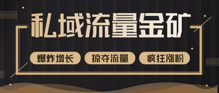 价值2200元私域流量的金矿，循环获取各大媒体精准流量，无限复制网红的精准流量！ - 网赚资源网-网赚资源网