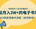 狂赚计划:轻松月入3W+的电子书项目,从0到变现操作流程,亲测有效-网赚资源网