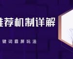 B站推荐机制详解,利用推荐系统反哺自身,视频关键词霸屏玩法(共2节视频)-网赚资源网