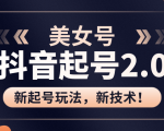 美女起号2.0玩法，用pr直接套模板，做到极速起号！（全套课程资料）-网赚资源网