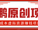 高鹏圈半自动化出单,月入2万零成本虚拟产品项目【附资料】-网赚资源网