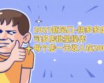 2021新风口-拼多多虚拟店:可多店批量操作,每个店一天收入在200-1000-网赚资源网