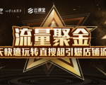 淘宝大学:流量聚金14天快速玩转直搜,超引爆店铺流量,价值8800元-网赚资源网
