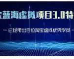 黄岛主·淘宝蓝海虚拟项目3.0,小白宝妈零基础的都可以做到月入过万-网赚资源网