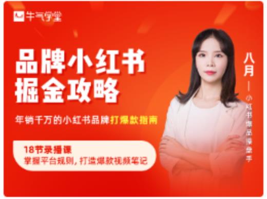 品牌小红书掘金攻略，年销千万的小红书品牌打爆款指南 - 网赚资源网-网赚资源网