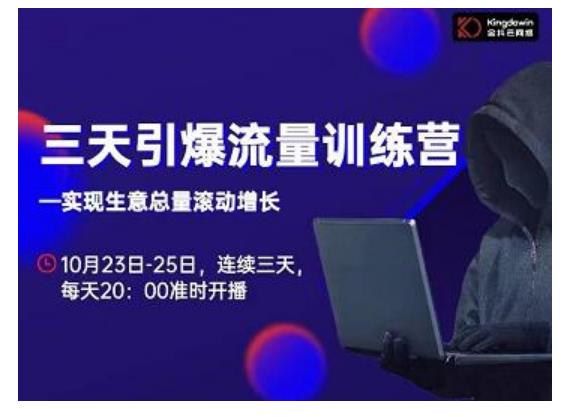 抖品牌·三天引爆流量训练营，实现生意总量滚动增长 - 网赚资源网-网赚资源网