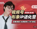 喜脉iP进化营第3-4期:视觉竟争+内容克争+社交竟争,三大竟争视角带你打造超级iP-网赚资源网