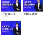 湛北·抖音小店入门进阶高阶合集,八大玩法打造百万店铺-网赚资源网