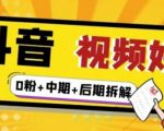 (燃烧好物)抖音视频好物分享实操课程(0粉+拆解+中期+后期)-网赚资源网