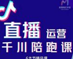 美尊-抖音直播运营千川系统课：直播​运营规划、起号、主播培养、千川投放等-网赚资源网
