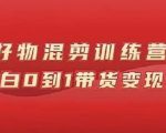 万三好物混剪训练营：小白0到1带货变现课-网赚资源网