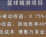 国外区块链篮球游戏项目，前期加入秒回本，被动收益日0.75%，撸数万美金-网赚资源网