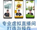 个人虚拟直播间的搭建与操作,专业虚拟直播间的打造与操作-网赚资源网