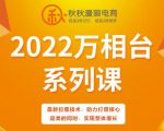秋秋漫画电商2022万相台系列课,最新拉爆技术,助力打爆核心品类的同时,实现整体增长-网赚资源网
