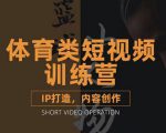 篮球小人物·体育类短视频教学课程,篮球解说账号的IP打造方法和内容创作课-网赚资源网