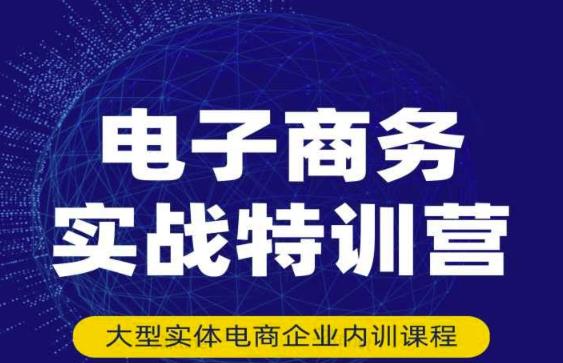 民赛电气内部出品：电子商务实战特训营，全方位带你入门电商，308种方式玩转电商 - 网赚资源网-网赚资源网