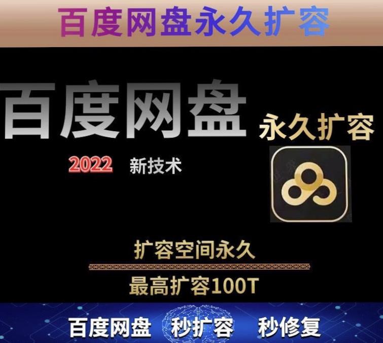 百度网盘无限扩容技术，外面卖399的，无论自己用还是用做引流都可以-网赚资源网