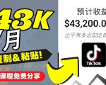 2022抖音国际版Tiktok赚钱项目:每天上传一个视频就轻松月入$43200-网赚资源网
