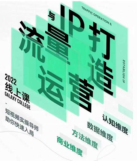 大蓝流量运营&个人ip打造课，短视频带货/爆款文案/流量运营/直播入门/镜头变现/流量商业 - 网赚资源网-网赚资源网