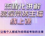 婉婉-主播拉新实操课，流程化讲解资深带货主播，让每个人都成为经得起考验的主播-网赚资源网