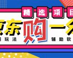 外面收费1980的最新京东无限一分购项目,一天轻松几百单(玩法+教程+软件)-网赚资源网