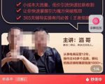 最新淘系引力魔方低价引流课程,小成本大流量,低价引流快速拉新收割-网赚资源网