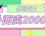 外面卖188抖音最火数码盲盒项目，自己搭建自己玩【全套源码+详细教程】-网赚资源网
