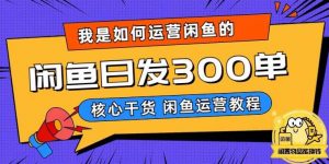 我是如何在闲鱼卖手机的,日发300单的秘诀是什么?【揭秘】-网赚资源网