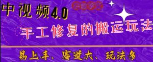 中视频4.0赛道：新手福音，入门简单，上手快【揭秘】-网赚资源网