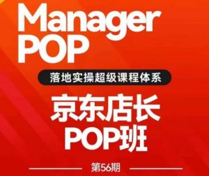 搜索书生POP店长私家班培训录播课56期7月课，京东搜推与爆款打造技巧，站内外广告高ROI投放打法-网赚资源网