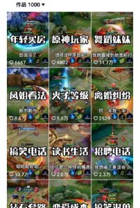 副业拆解:抖音王者荣耀游戏变现副业项目,视频版一条龙实操玩法分享给你-网赚资源网