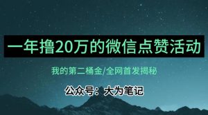 【保姆级教学】全网独家揭秘,年入20万的公众号评论点赞活动冷门项目-网赚资源网