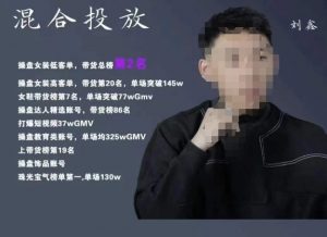 录客传媒·刘鑫-混合投放,优化直播间使投放更高效-网赚资源网