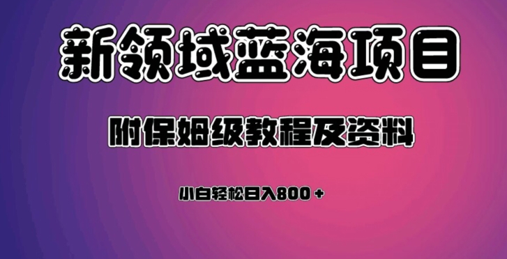 虚拟资源蓝海领域新项目，轻松日入800＋，附保姆级教程及资料 - 网赚资源网-网赚资源网