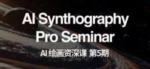 AI绘画资深课第五期掌握AI绘画,实现各种商业变现【第五期】-网赚资源网