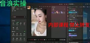 2024最新女生无声版无人直播全套教程，疯狂撸音浪【揭秘】-网赚资源网