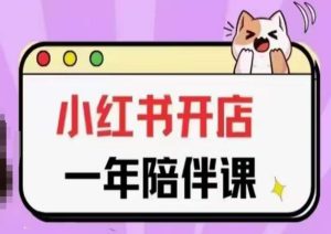 三九小红书开店一年陪伴课(更新)，从0到1玩赚小红书开店-网赚资源网