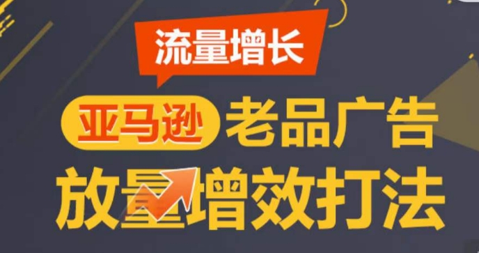 亚马逊流量增长-老品广告放量增效打法，循序渐进，打造更多TOP listing​ - 网赚资源网-网赚资源网