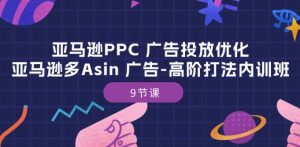亚马逊PPC 广告投放优化:亚马逊多Asin 广告-高阶打法内训班-9节课-网赚资源网