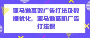 亚马逊高效广告打法及数据优化，亚马逊高阶广告打法课-网赚资源网
