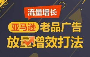 流量增长 亚马逊老品广告放量增效打法,短期内广告销量翻倍-网赚资源网