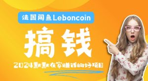 法国闲鱼Leboncoin跨境电商教程:环境邮箱电话解决产品上传及流量,悄悄赚钱【揭秘】-网赚资源网