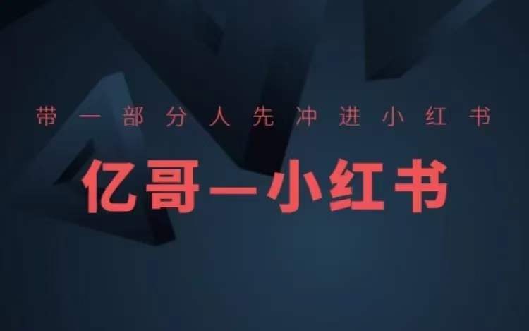 ​​带一部分人先冲进小红书，小红书开店、选品、爆款裂变 - 网赚资源网-网赚资源网