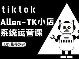 TK小店系统运营课-tiktok跨境电商教程-网赚资源网