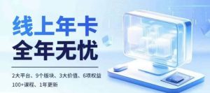 老陶电商线上年卡,拼多多、抖音,两大平台100+节课程-网赚资源网