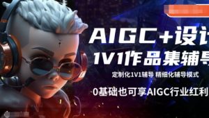 AIGC+设计1V1作品集辅导,0基础也可享AIGC行业红利-网赚资源网