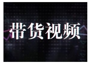 原创短视频带货10步法,短视频带货模式分析 提升短视频数据的思路以及选品策略等-网赚资源网