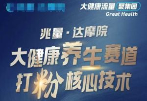 大健康打粉引流，大健康养生赛道暴利打粉新玩法-网赚资源网