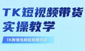东南亚TikTok短视频带货,TK短视频带货实操教学-网赚资源网